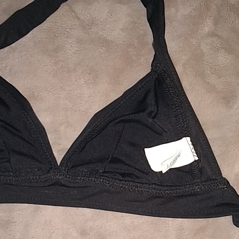 J.Crew Rouched Halter Bikini Top - Picture 2 of 2